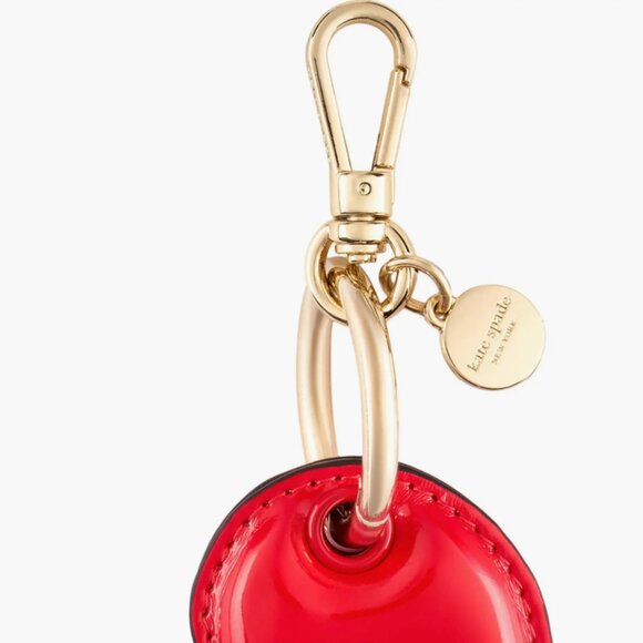 NWT Kate Spade New York Heart Charm Airtag Case MSRP $40 Red - Picture 4 of 7